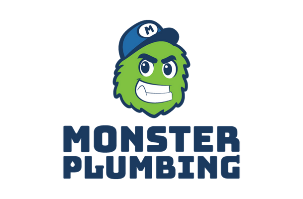 monster plumbing logo